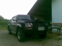 ขายกันชนหน้าเหล็กมือสองสีดำ