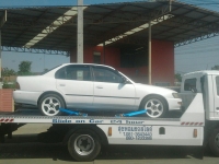 บริการเคลื่อนย้ายรถยนต์ โดยรถสไลด์ออน สะดวก รวดเร็ว ปลอดภัย บริการ 24 ชม.