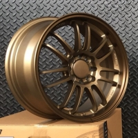 RE30 15inch 4h100 ล้อซิ่งคุณภาพ สีน้ำตาลไหม้ สำหรับรถเก๋งราคาวงละ 2500 บาท