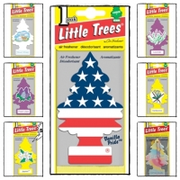 แผ่นน้ำหอมรูปต้นไม้ ยี่ห้อ Little Trees ใส่ในรถ นำเข้าจาก USA หอมนาน ถึง 8 สัปด